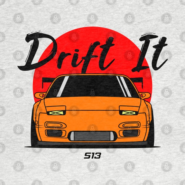 Orange S13 Front by GoldenTuners